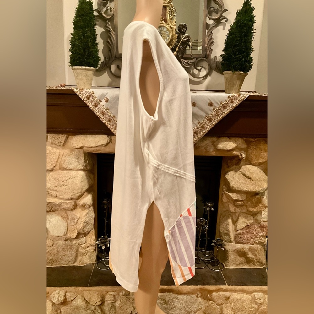 We The Free sleeveless tunic tank / mini dress with patchwork M - Picture 6 of 10